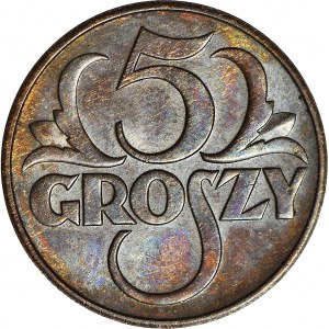 5 groszy 1938, mennicze