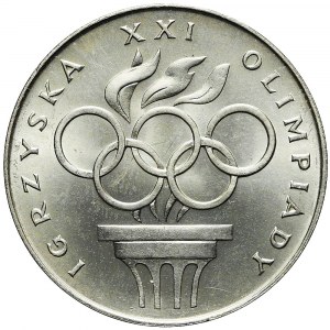 200 złotych 1976 Igrzyska XXI Olimpiady, odbitka ze świeżego stempla