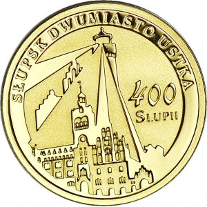 400 Słupii 2007, Ustka, Au 900, nakład tylko 100 szt.