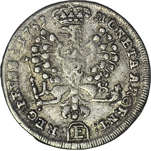 Niemcy, Prusy, Fryderyk II, Ort 1751 E, Królewiec, rzadszy rocznik