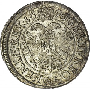 Austria, Leopold I, 3 Krajcary 1696 Praga