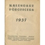[Kalendarz] – Kalendarz podoficera 1937.
