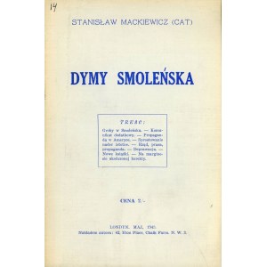MACKIEWICZ Stanisław (Cat) – Dymy Smoleńska.