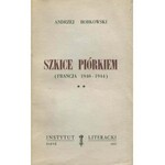 BOBKOWSKI Andrzej – Szkice piórkiem. Francja 1940-1944. 2 tomy – komplet.