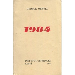 ORWELL George – 1984.
