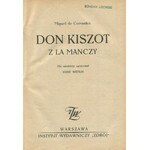 CERVANTES – Don Kiszot z La Manczy. Dla młodzieży opracował Józef Wittlin.