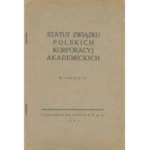Statut Związku Polskich Korporacyj Akademickich.