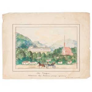 Cielecki Nepomucen Kornel, Delatyn. Panorama, 1861