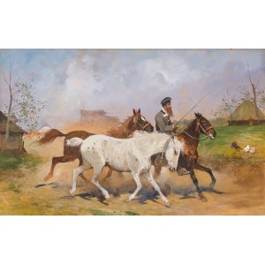 Holzmüller Juliusz (1876-1932), Żydowski handlarz końmi