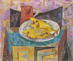 Szancenbach Jan (1928-1998), Krzyczące ryby, 1958