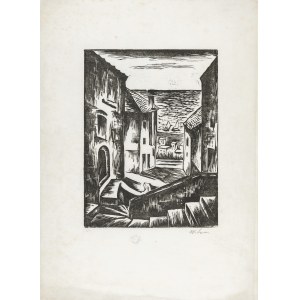 Lam Władysław (1893-1984), Miasteczko w Prowansji, lata 20. XX w.