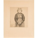 Mondral Karol, Dziewczynka w stroju bretońskim, 1914