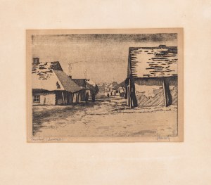 Szwarz Stanisław, Zawichost. Domy drewniane, przed 1918