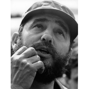 Podlecki Janusz (1933-2015), Fidel Castro (Portret), 10 16 VI 1972