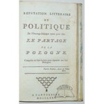 PANSMOUSER Golieb (Lindsey Theophilus), Le partage de la Pologne en sept dialogues en forme de drame.