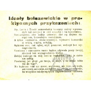 IDEAŁY bolszewickie w praktycznych przykazaniach: