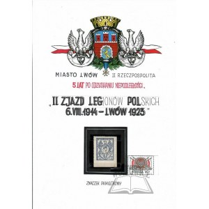 II ZJAZD Leg.(ionów) Pol.(skich). 6.VIII.1914 - 1923 Lwów.