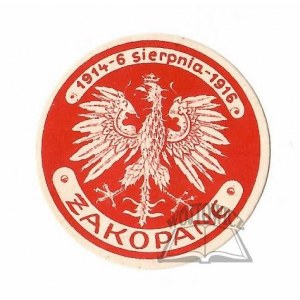 1914 - 6 SIERPNIA - 1916 Zakopane.