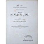 (ALBERT Hohenzollern książe Prus 1490 - 1566), Alberti Marchionis Brandenburgensis Ducis Prussiae Libri de arte militari