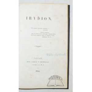 (KRASIŃSKI Zygmunt), Irydion.