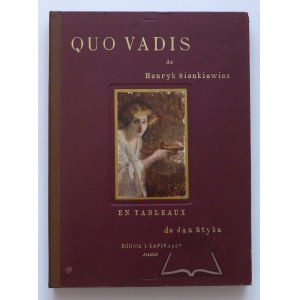 (SIENKIEWICZ Henryk - Quo Vadis), L'Ecrivain et le peintre de Quo Vadis Henryk Sienkiewicz et Jan Styka.