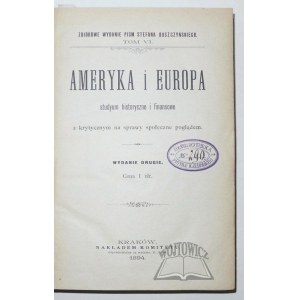 (BUSZCZYŃSKI Stefan), Ameryka i Europa.