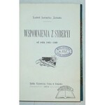 ZIELONKA Jastrzębiec Ludwik, Wspomnienia z Syberyi od roku 1863-1869.