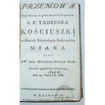 MOWA na publicznym obchodzie żałobnym nad zwłokami Michała Szymańskiego.