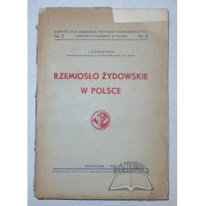 BORNSTEIN I(zaak), Rzemiosło żydowskie w Polsce.