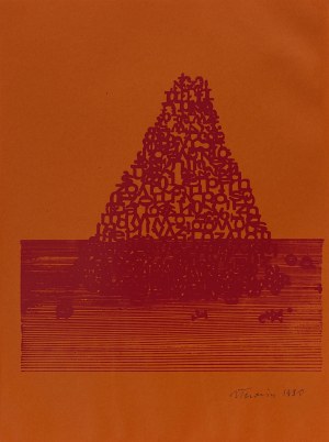 Jan Tarasin, Piramida, 1975/1990,