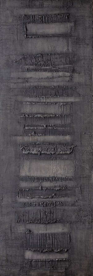 Roman Opałka (1931 Abbeville-Saint-Lucien - 2011 Rzym), Kompozycja abstrakcyjna, 1964