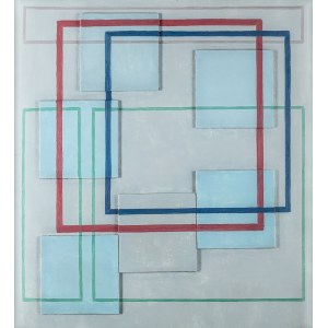 Henryk Stażewski (1894 Warsaw - 1988 there), Composition, 1953