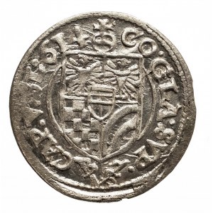 Śląsk, Księstwo Oleśnickie, Karol II 1587 - 1617, 3 krajcary 1614, Oleśnica.