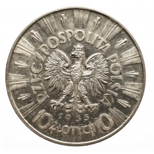 Polska, II Rzeczpospolita 1918-1939, 10 złotych Piłsudski 1935, Warszawa