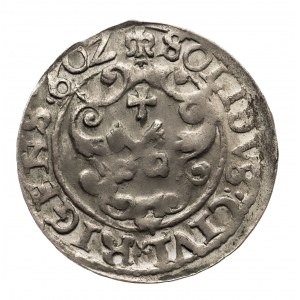 Polska, Zygmunt III Waza 1587-1632, szeląg 1602, Ryga.