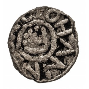 Polska, Bolesław III Krzywousty 1102-1107-1138 - jako książę śląski 1097-1107, denar, Wrocław R8