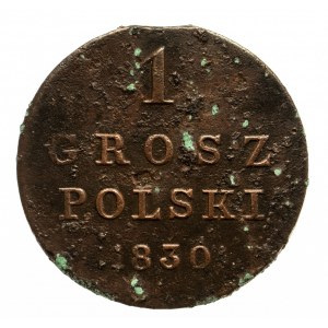 Królestwo Polskie, Mikołaj I 1825-1855, 1 grosz 1930 F.H. Warszawa.