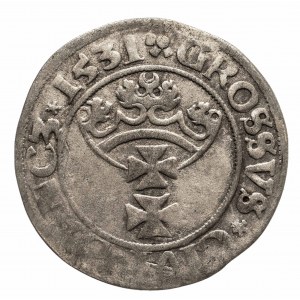 Polska, Zygmunt I Stary 1506-1548, grosz 1531, Gdańsk.