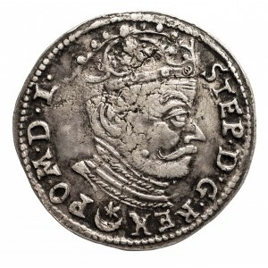 Polska, Stefan Batory 1576-1586, trojak 1581, Wilno.