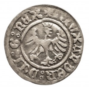 Polska, Aleksander Jagiellończyk 1501–1506, półgrosz koronny bez daty, Kraków