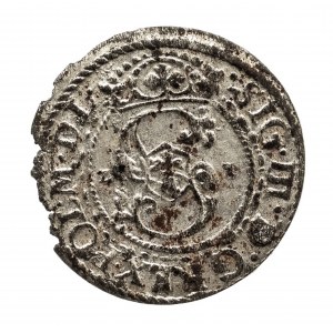 Polska, Zygmunt III Waza 1587-1632, szeląg 1621, Ryga