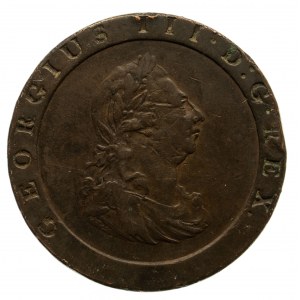 Wielka Brytania, Jerzy III (1760–1820), 1 pens 1797, Birmingham