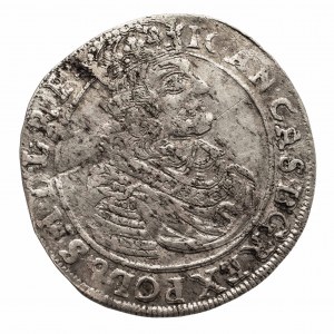 Polska, Jan II Kazimierz Waza 1649-1668, ort 1663 A T, Kraków.