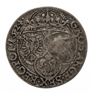 Polska, Zygmunt III Waza 1587-1632, szóstak 1624, Kraków.