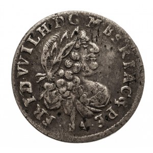 Niemcy, Brandenburgia-Prusy, Fryderyk Wilhelm 1640-1688, szóstak, 1686 BA, Królewiec.