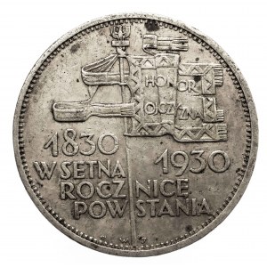 Polska, II Rzeczpospolita Polska 1918–1939, 5 złotych 1930, Warszawa, sztandar