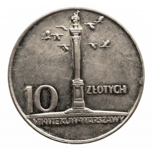 Polska, PRL 1944-1989, 10 złotych 1966 Mała kolumna