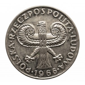 Polska, PRL 1944-1989, 10 złotych 1966 Mała kolumna