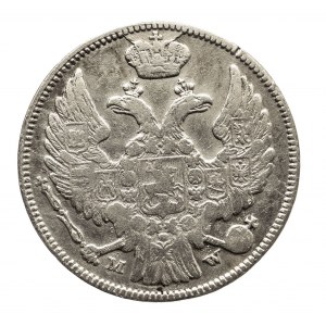 Polska, Zabór rosyjski, Mikołaj I 1826-1855, 1 złoty / 15 kopiejek 1838 MW, Warszawa