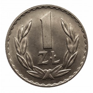 Polska, PRL 1944-1989, 1 złoty 1949 miedzionikiel